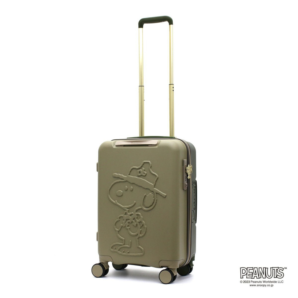 シフレ siffler スーツケース・キャリーバッグ スヌーピー Sサイズ ジッパータイプ HAP2285-49 機内持ち込み可【FITHOUSE ONLINE SHOP】