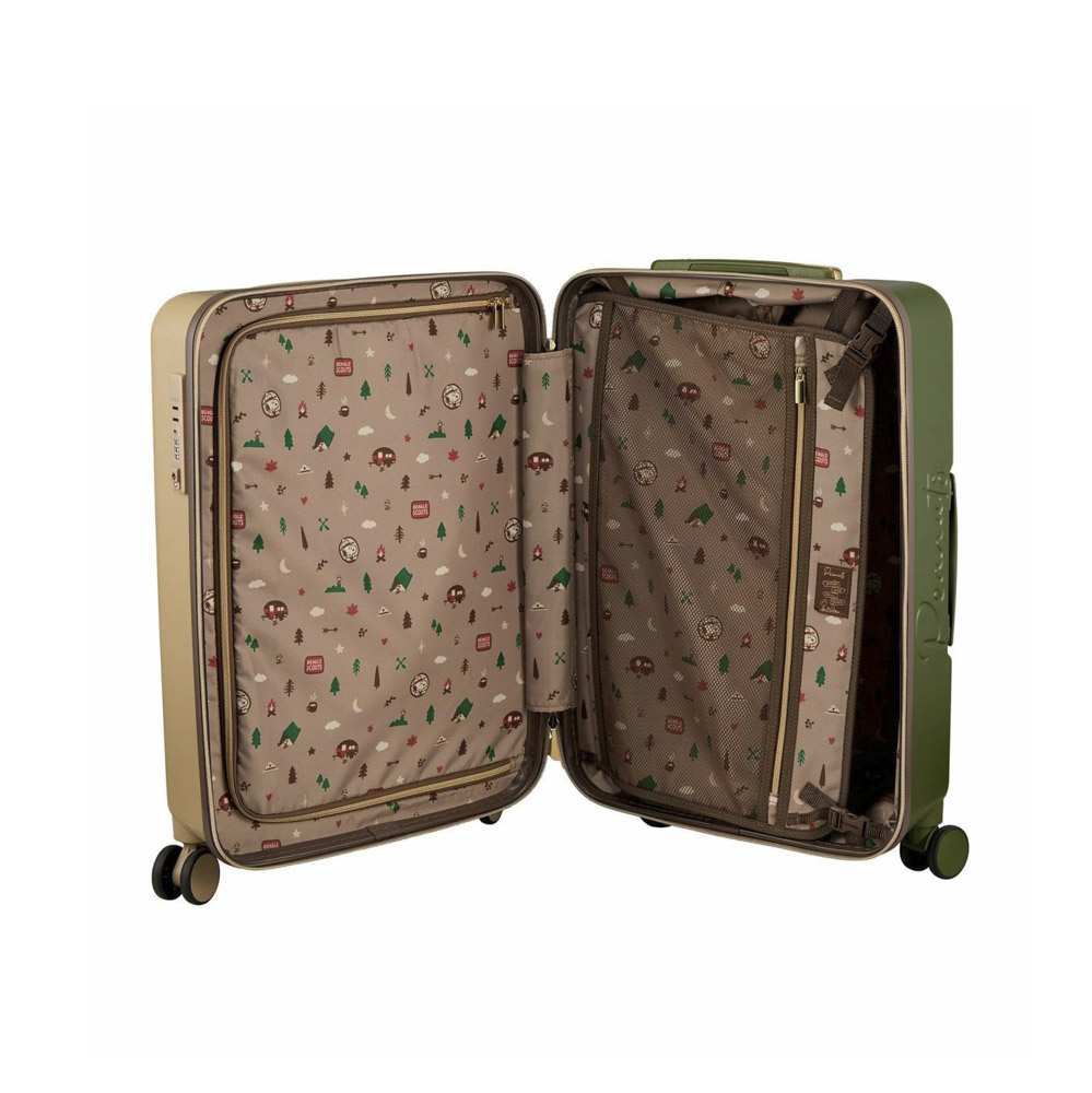 シフレ siffler スーツケース・キャリーバッグ スヌーピー Mサイズ ジッパータイプ HAP2285-55【FITHOUSE ONLINE SHOP】