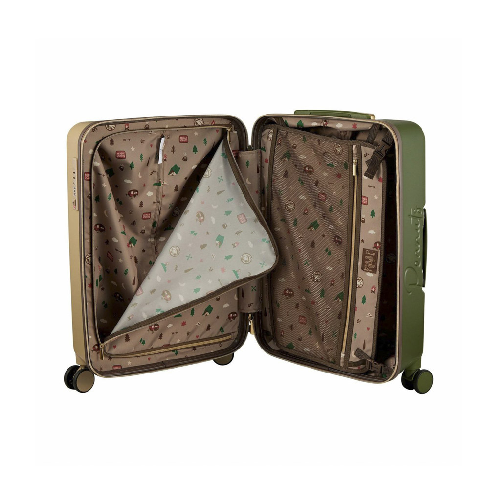 シフレ siffler スーツケース・キャリーバッグ スヌーピー Mサイズ ジッパータイプ HAP2285-55【FITHOUSE ONLINE SHOP】
