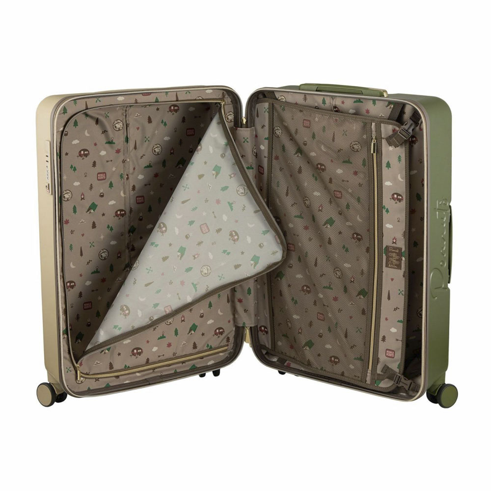 シフレ siffler スーツケース・キャリーバッグ スヌーピー Lサイズ ジッパータイプ HAP2285-65【FITHOUSE ONLINE SHOP】