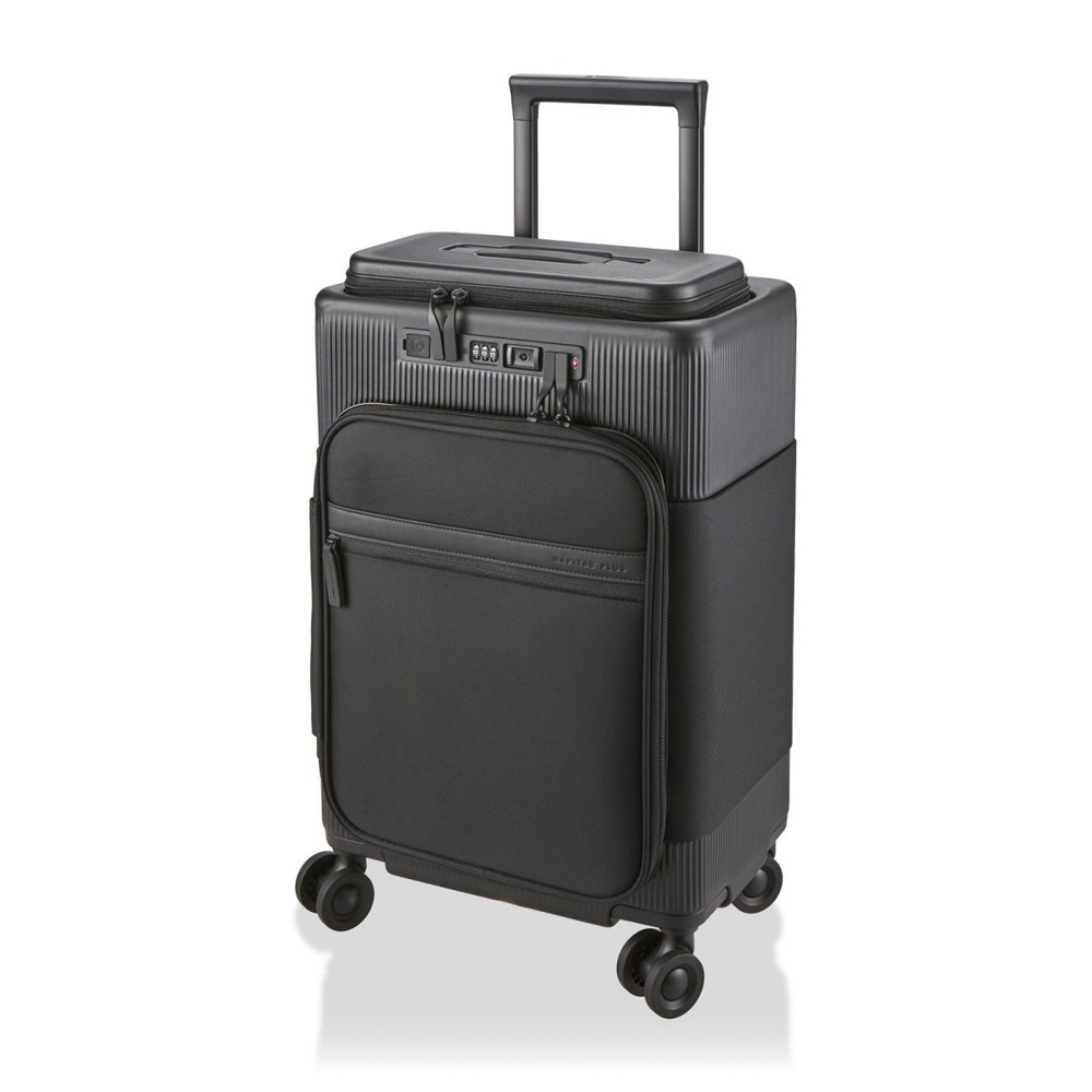 シフレ siffler スーツケース・キャリーバッグ Sサイズ ハピタスプラス ハイブリッド USBポート付き HPL2320-47 機内持ち込み可【FITHOUSE ONLINE SHOP】