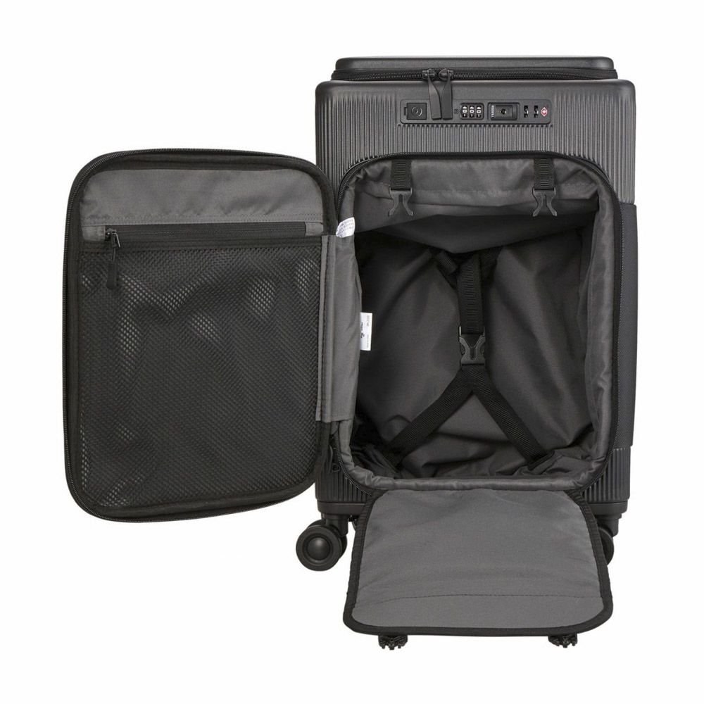 シフレ siffler スーツケース・キャリーバッグ Sサイズ ハピタスプラス ハイブリッド USBポート付き HPL2320-47 機内持ち込み可【FITHOUSE ONLINE SHOP】