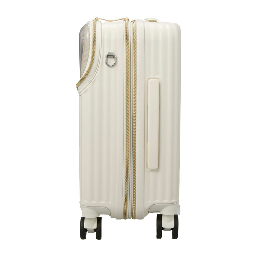 シフレ siffler キャリーケース・スーツケース Sサイズ ハピタス プラス ぬい活 推し活 ジッパータイプ HPL2327-48【FITHOUSE ONLINE SHOP】