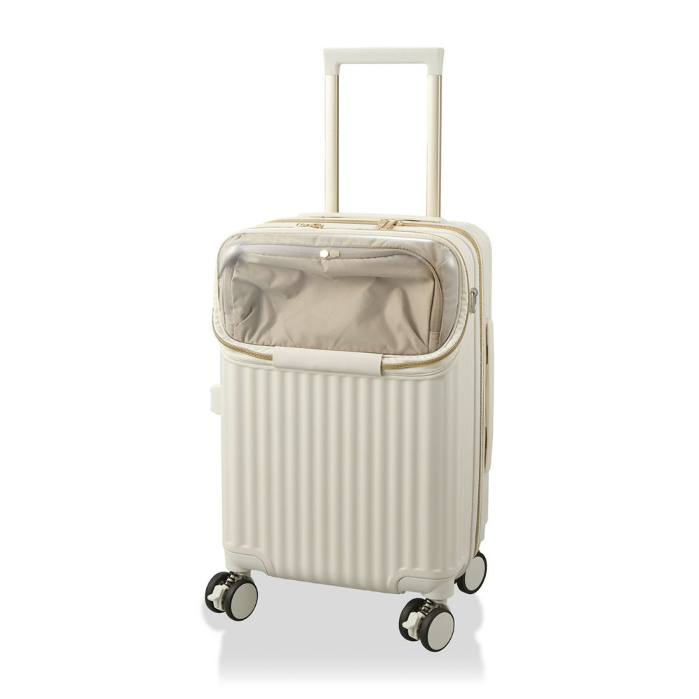 シフレ siffler キャリーケース・スーツケース Sサイズ ハピタス プラス ぬい活 推し活 ジッパータイプ HPL2327-48【FITHOUSE ONLINE SHOP】