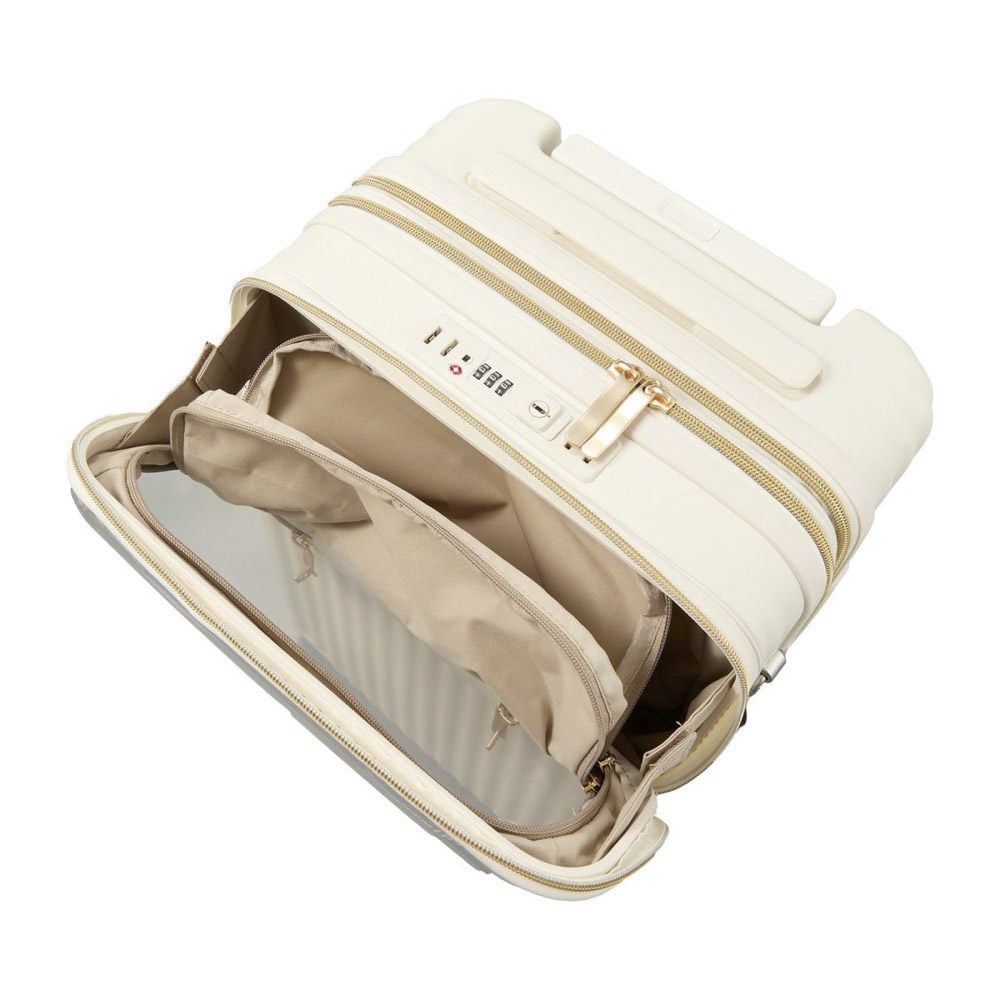 シフレ siffler キャリーケース・スーツケース Sサイズ ハピタス プラス ぬい活 推し活 ジッパータイプ HPL2327-48【FITHOUSE ONLINE SHOP】