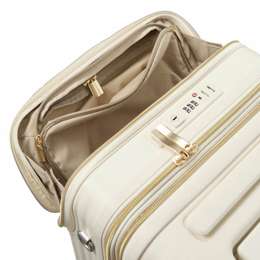 シフレ siffler キャリーケース・スーツケース Sサイズ ハピタス プラス ぬい活 推し活 ジッパータイプ HPL2327-48【FITHOUSE ONLINE SHOP】