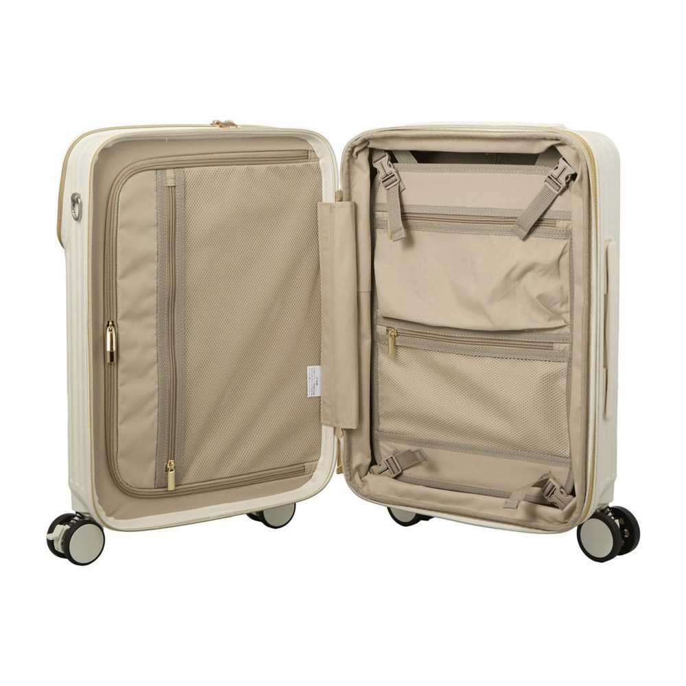 シフレ siffler キャリーケース・スーツケース Sサイズ ハピタス プラス ぬい活 推し活 ジッパータイプ HPL2327-48【FITHOUSE ONLINE SHOP】