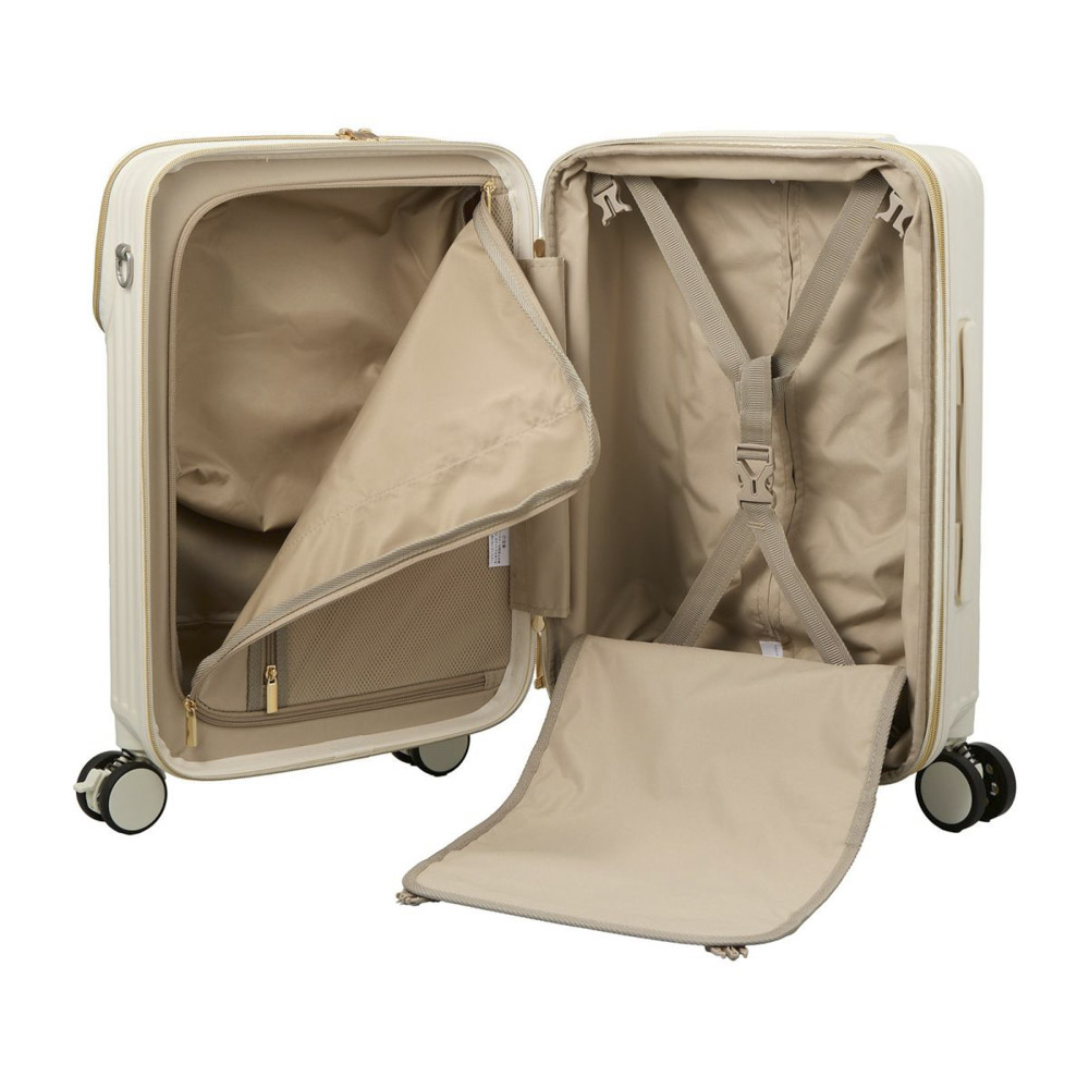 シフレ siffler キャリーケース・スーツケース Sサイズ ハピタス プラス ぬい活 推し活 ジッパータイプ HPL2327-48【FITHOUSE ONLINE SHOP】
