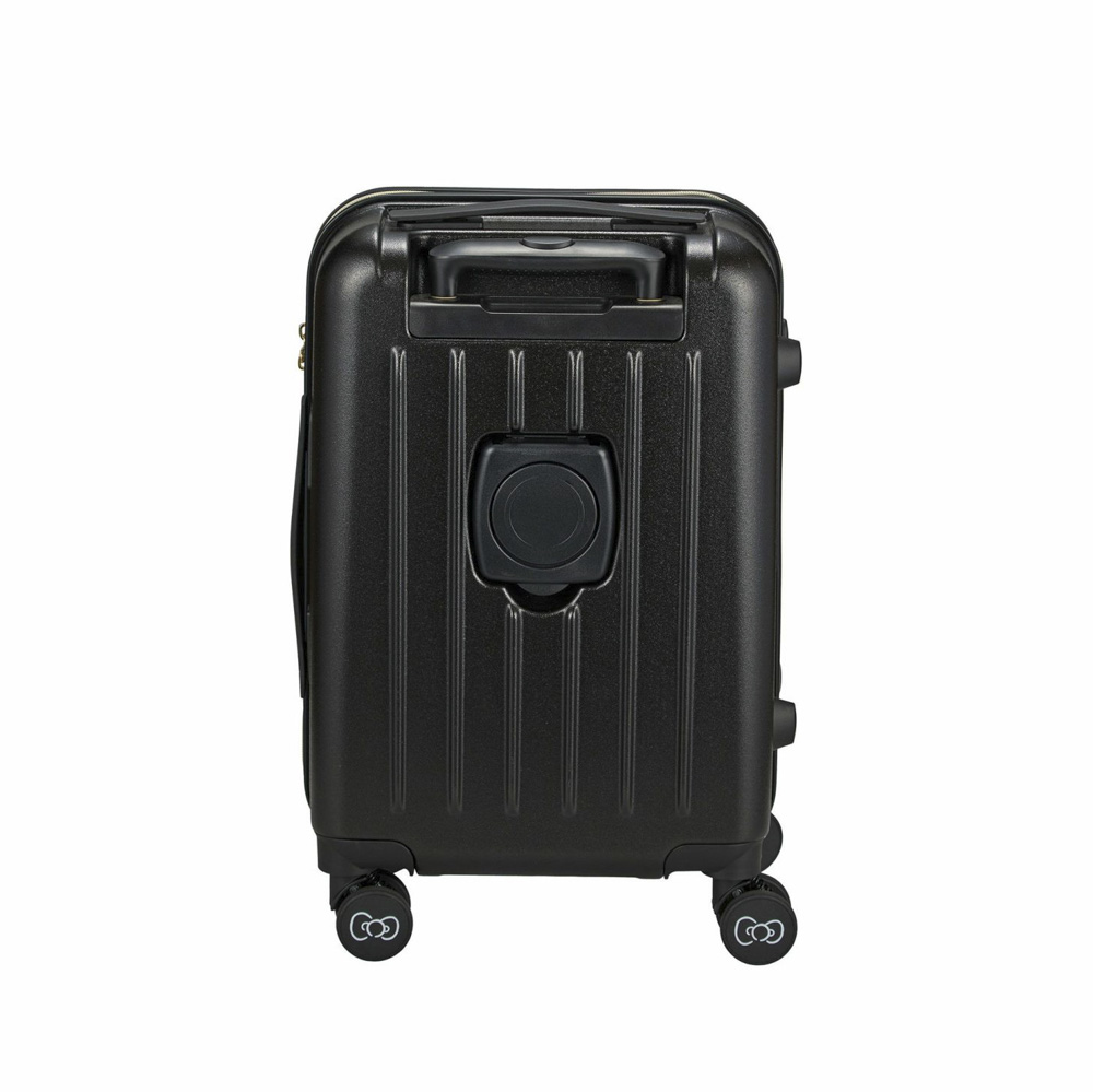 シフレ siffler キャリーケース・スーツケース モンチッチ×ハローキティ ドリンクホルダー付き ジッパータイプ HPL2249-48【FITHOUSE ONLINE SHOP】