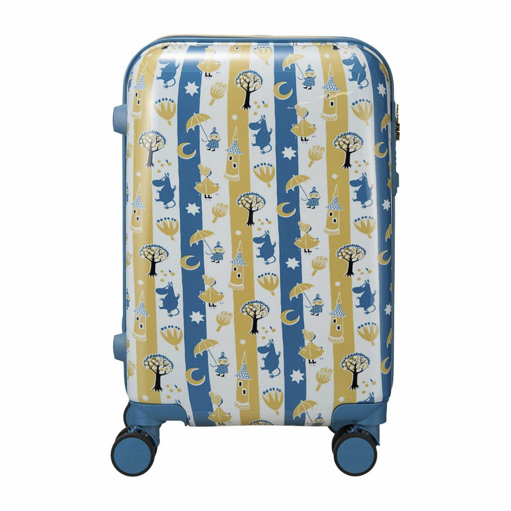 シフレ siffler スーツケース・キャリーバッグ ムーミン 小説80周年記念 Sサイズ ジッパータイプ HAP2317-48【FITHOUSE ONLINE SHOP】