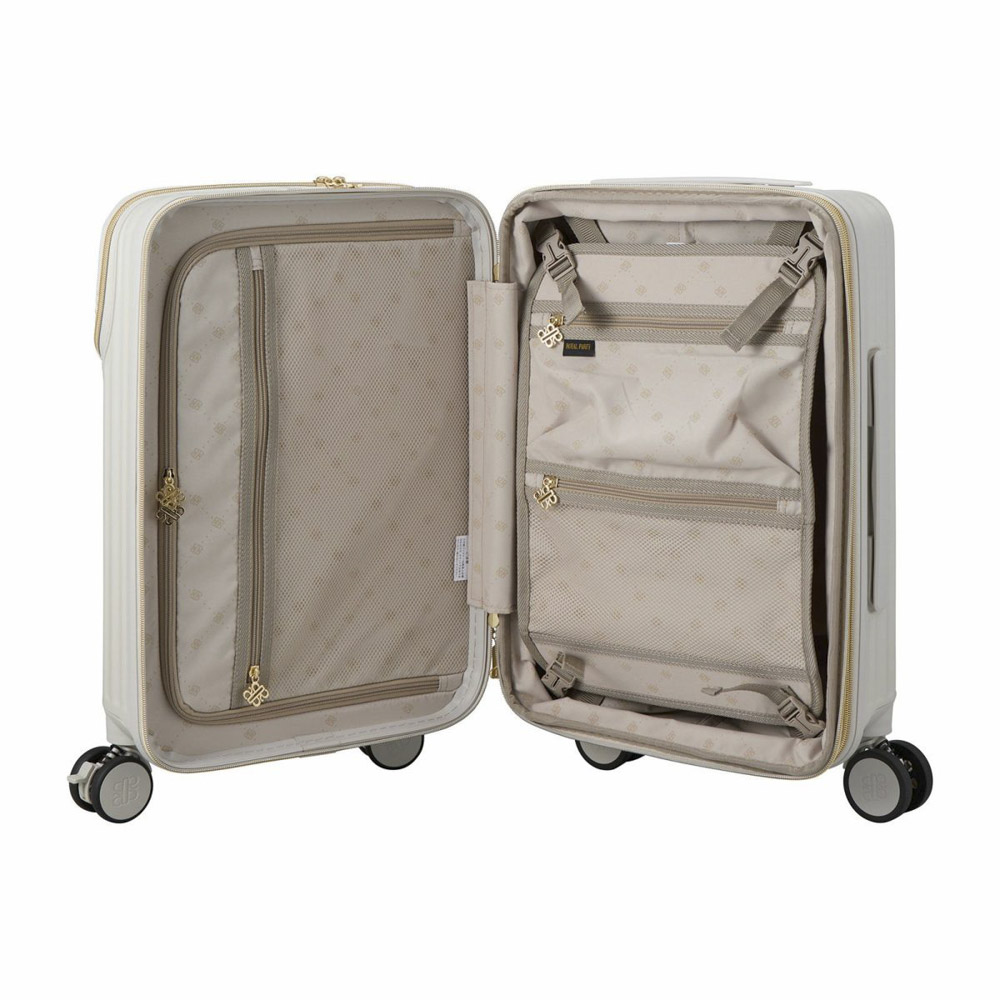 シフレ siffler キャリーケース・スーツケース Sサイズ 上パカ カップホルダー付き ジッパータイプ ロイヤルパーティ ROY2321-S【FITHOUSE ONLINE SHOP】