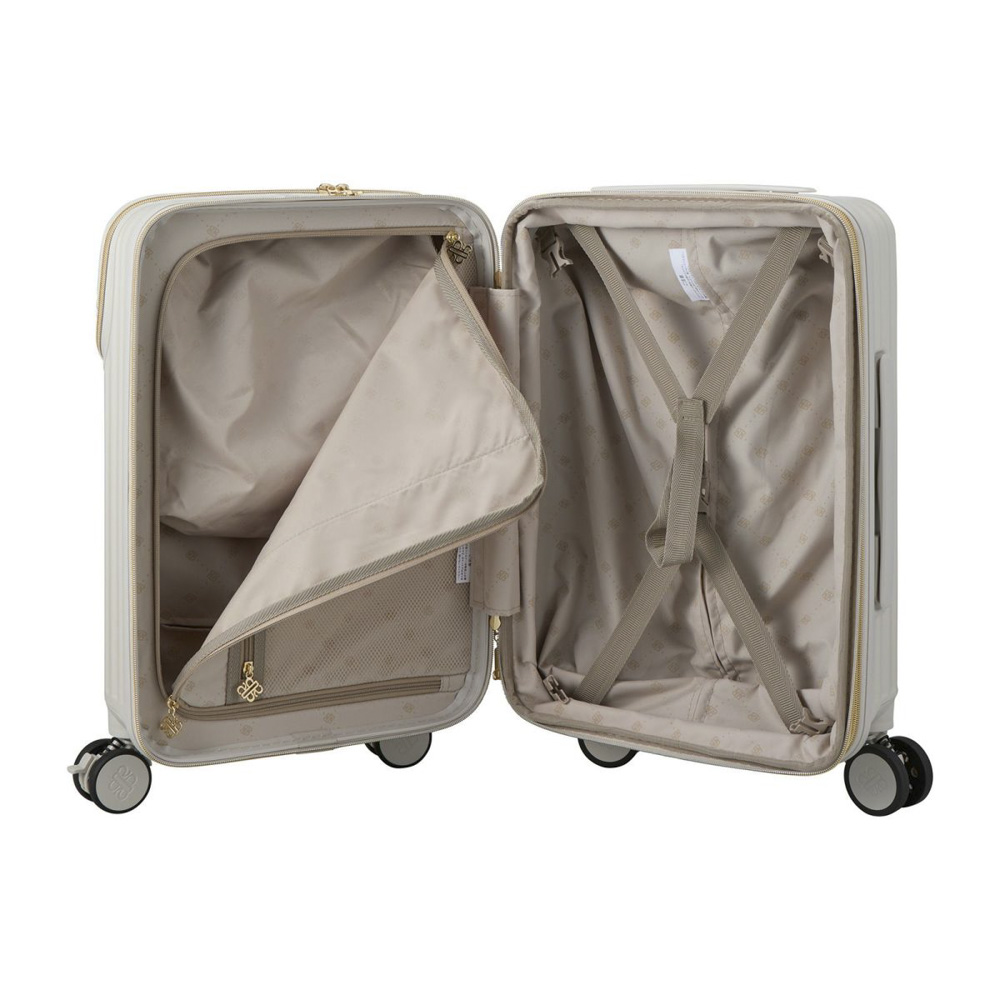 シフレ siffler キャリーケース・スーツケース Sサイズ 上パカ カップホルダー付き ジッパータイプ ロイヤルパーティ ROY2321-S【FITHOUSE ONLINE SHOP】