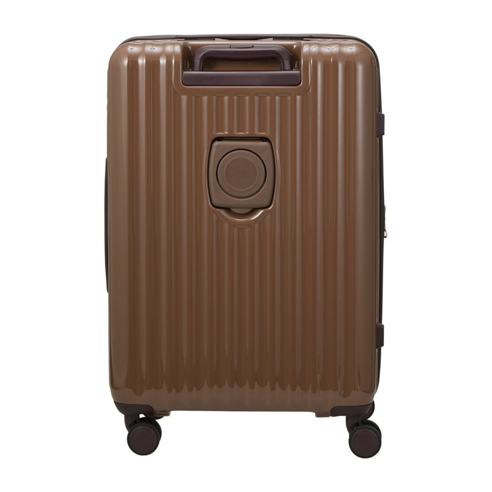 シフレ siffler キャリーケース・スーツケース Mサイズ チョコレートデザイン ジッパータイプ バニティケース付き LUN2319-57【FITHOUSE ONLINE SHOP】