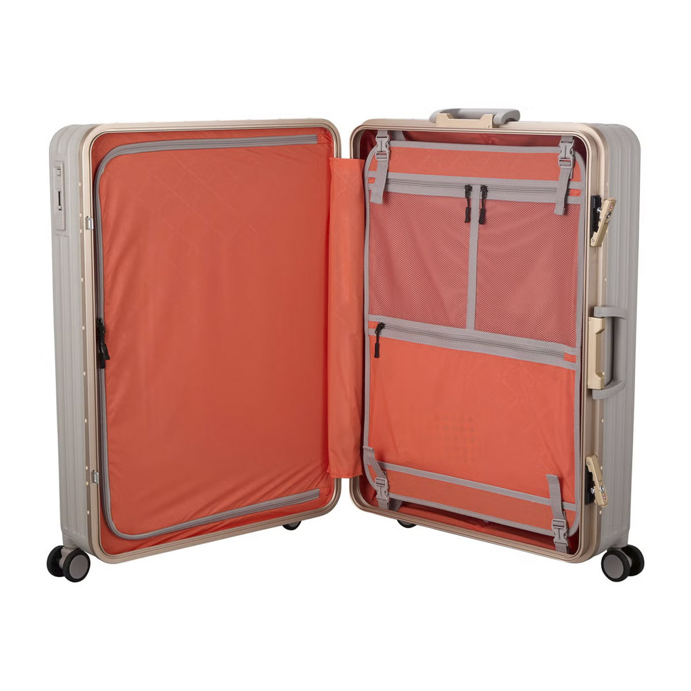 シフレ siffler キャリーケース・スーツケース 軽量 フレームタイプ ハピタスプラス Lサイズ HPL1164-67【FITHOUSE ONLINE SHOP】