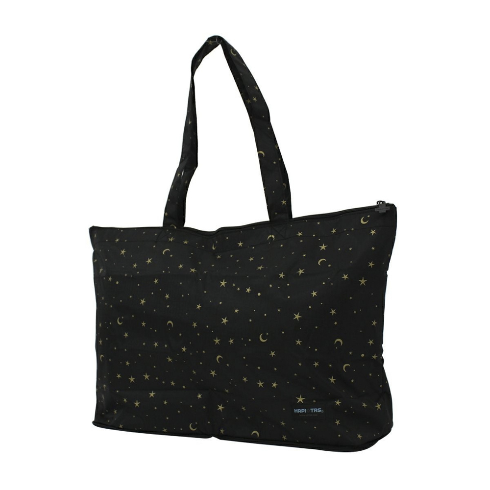 シフレ siffler ハンド・トートバッグ HAPITAS 折り畳み スターリー柄 ハピタス H0001【FITHOUSE ONLINE SHOP】