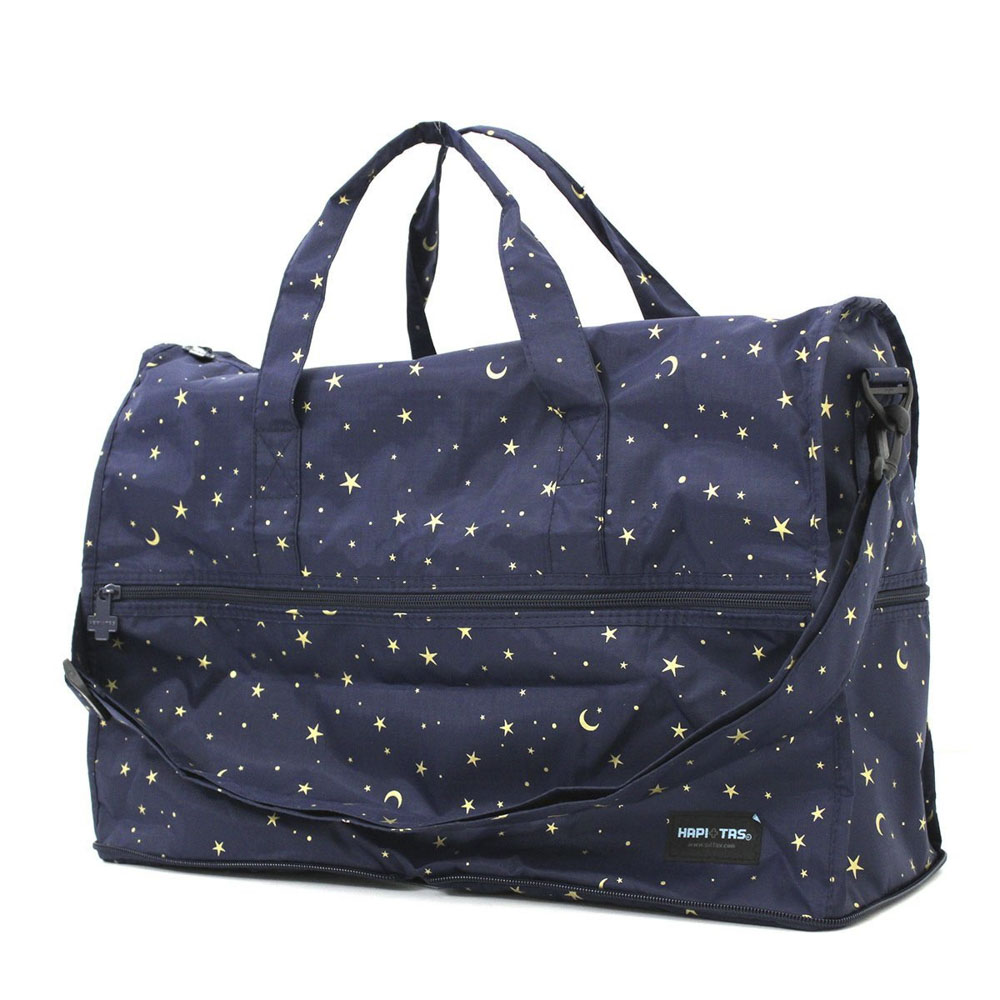 シフレ siffler ボストンバッグ Mサイズ 折りたたみ スターリー柄 ハピタス H0002【FITHOUSE ONLINE SHOP】