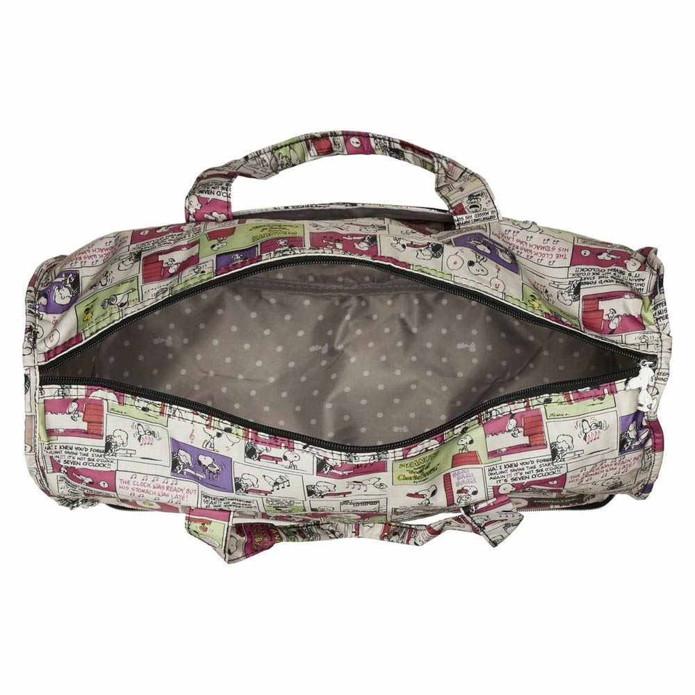 シフレ siffler ボストンバッグ Mサイズ 折り畳み スヌーピー ハピタス H0002【FITHOUSE ONLINE SHOP】