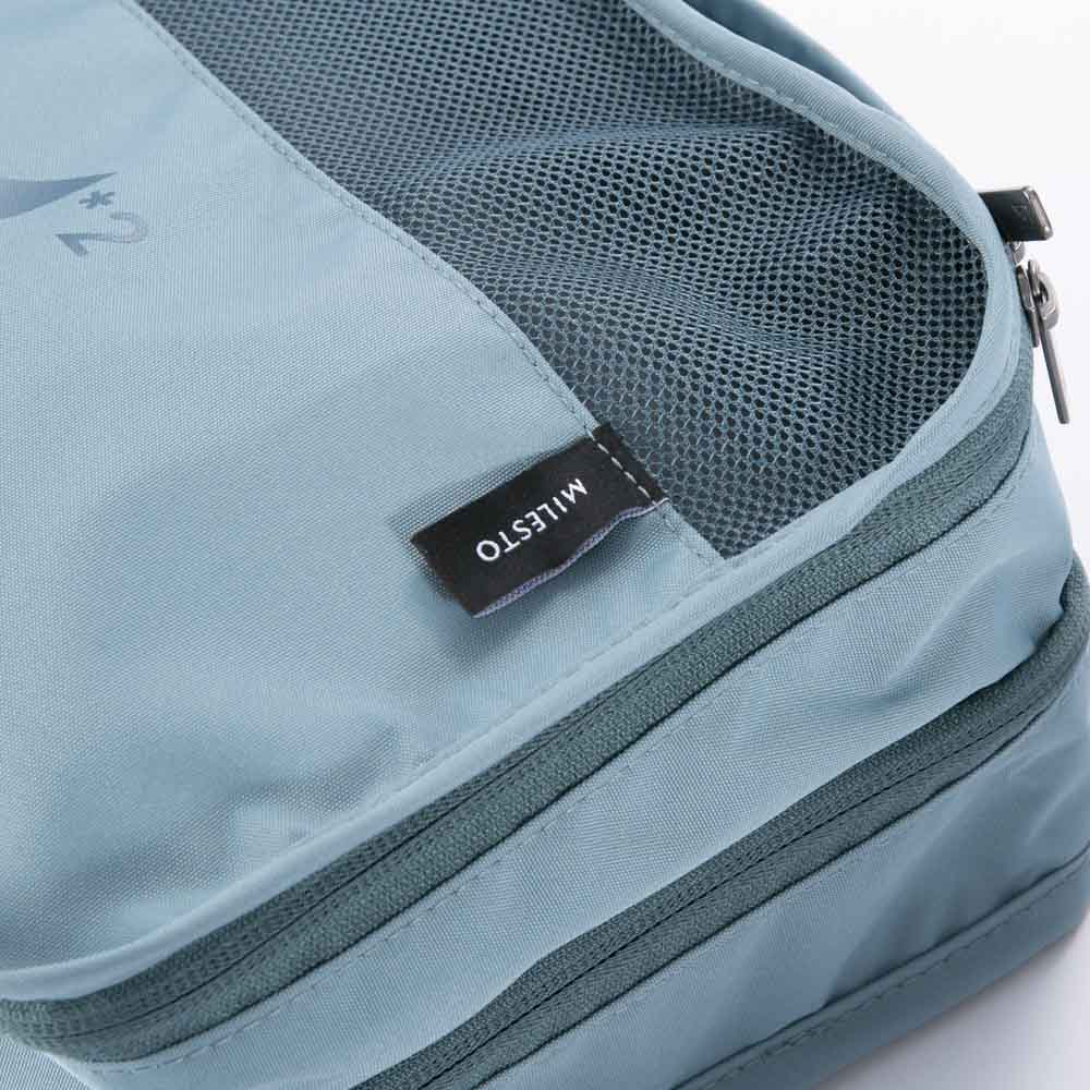 ミレスト MILESTO UTILITY パッキングオーガナイザー Wポケット 4L×2 MLS530【FITHOUSE ONLINE SHOP】