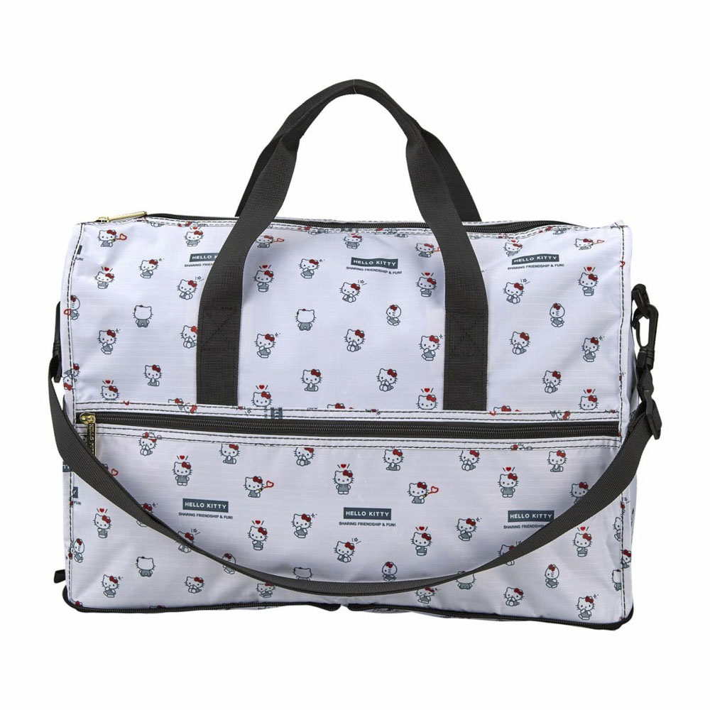 シフレ siffler ボストンバッグ 折りたたみ Mサイズ サンリオキャラクターズ キティ HPL0002【FITHOUSE ONLINE SHOP】