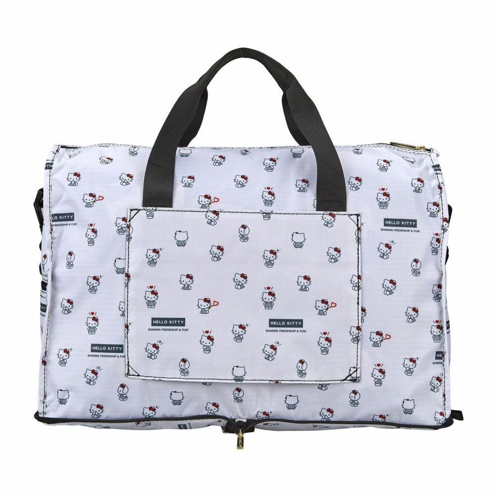 シフレ siffler ボストンバッグ 折りたたみ Mサイズ サンリオキャラクターズ キティ HPL0002【FITHOUSE ONLINE SHOP】