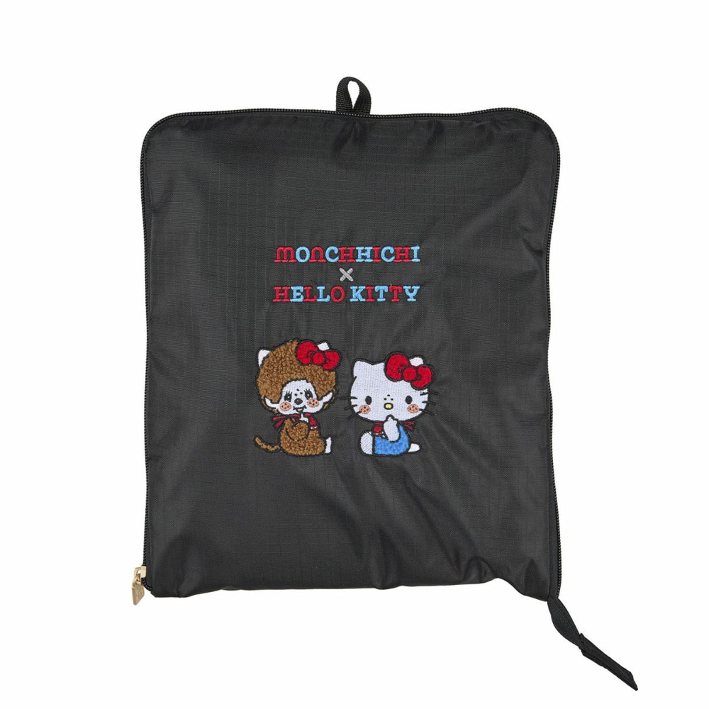 シフレ siffler モンチッチ×ハローキティ 折り畳み ボストンバッグ Lサイズ HPL0004【FITHOUSE ONLINE SHOP】