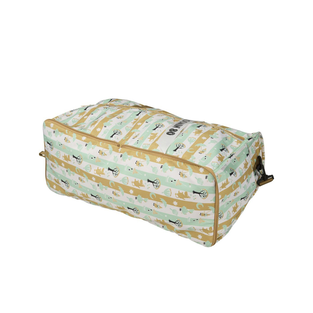 シフレ siffler ボストンバッグ Lサイズ 折り畳み ムーミン小説80周年記念 ハピタス H0004【FITHOUSE ONLINE SHOP】