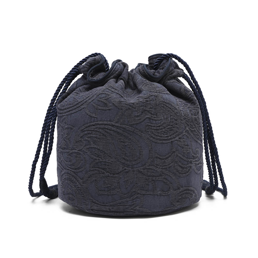 アングリッド Unglid ショルダーバッグ ペイズリー柄 エンボス 巾着バッグ UNG-53350B【FITHOUSE ONLINE SHOP】