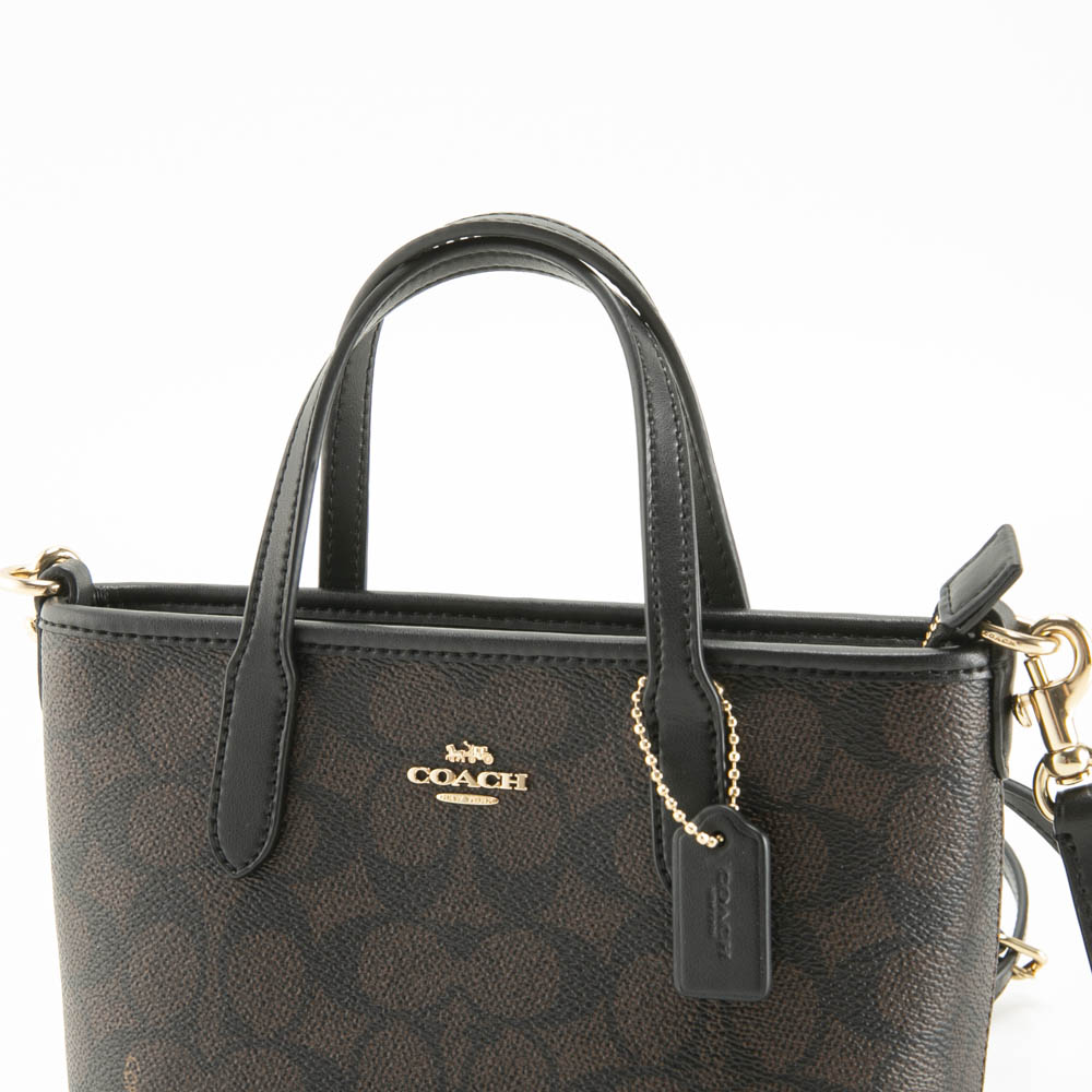 コーチ COACH シティ ミニ トート バッグ・シグネチャー キャンバス CW032【FITHOUSE ONLINE SHOP】