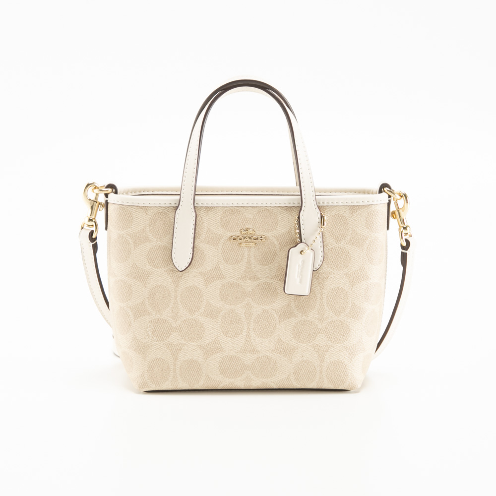 コーチ COACH シティ ミニ トート バッグ シグネチャー キャンバス
