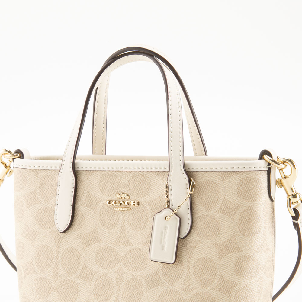 コーチ COACH シティ ミニ トート バッグ シグネチャー キャンバス CW032【FITHOUSE ONLINE SHOP】