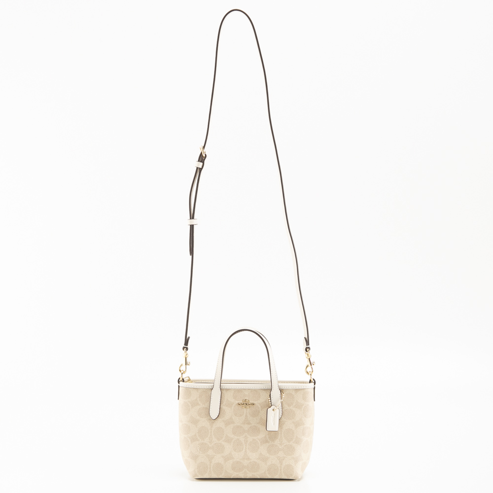コーチ COACH シティ ミニ トート バッグ シグネチャー キャンバス CW032【FITHOUSE ONLINE SHOP】