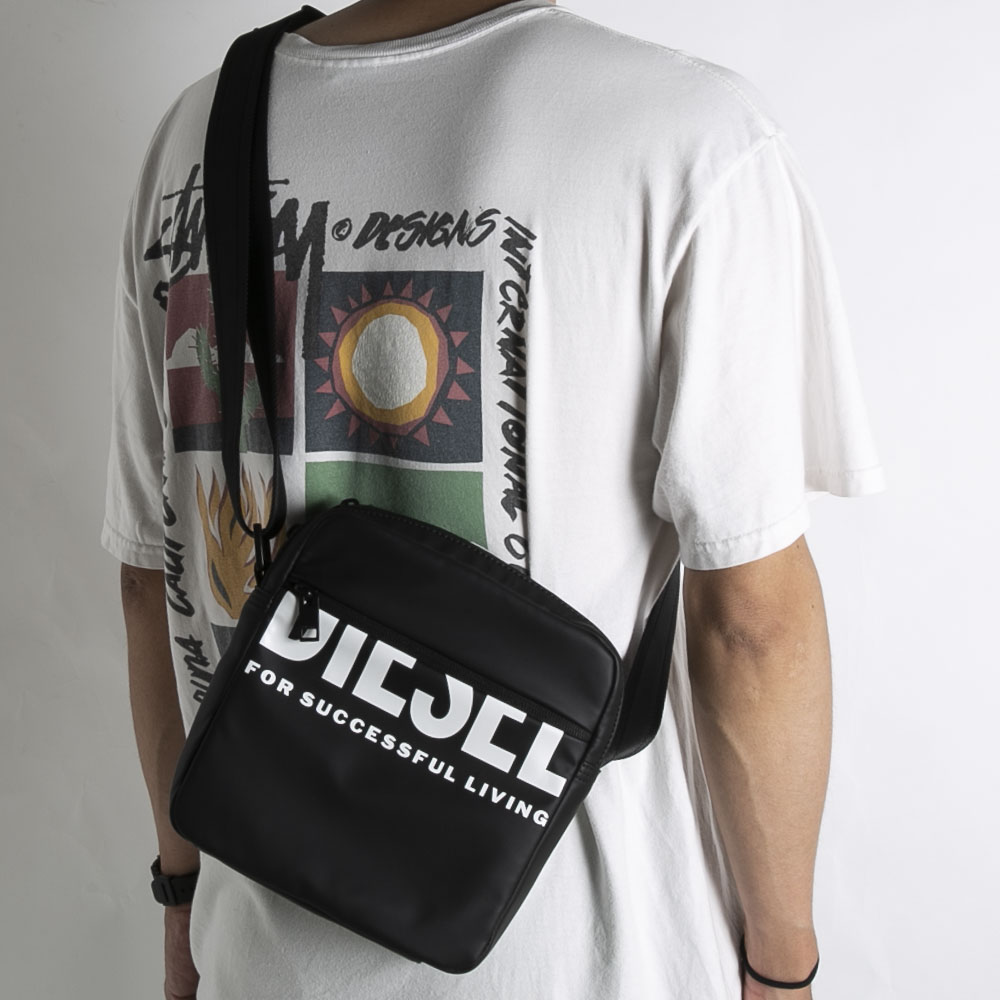 ディーゼル DIESEL ショルダーバッグ REPRODUCTION BOLDMESSAGE F-BOLD DOUBLECROSS I X07501P3188【FITHOUSE ONLINE SHOP】