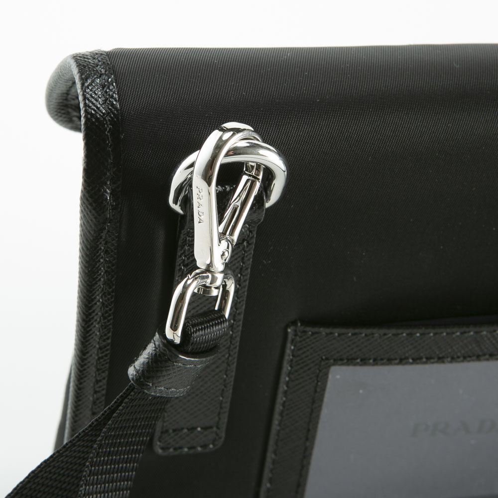 プラダ PRADA ショルダーバッグ ReNylon サフィアーノレザー スマートフォンケース 2ZH108 2DMH【FITHOUSE ONLINE SHOP】