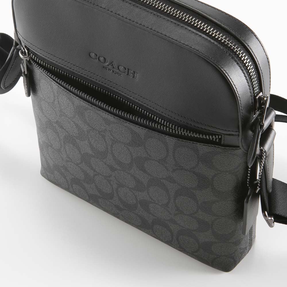 コーチ COACH ショルダーバッグ シグネチャー ヒューストン フライトバッグ 4010【FITHOUSE ONLINE SHOP】