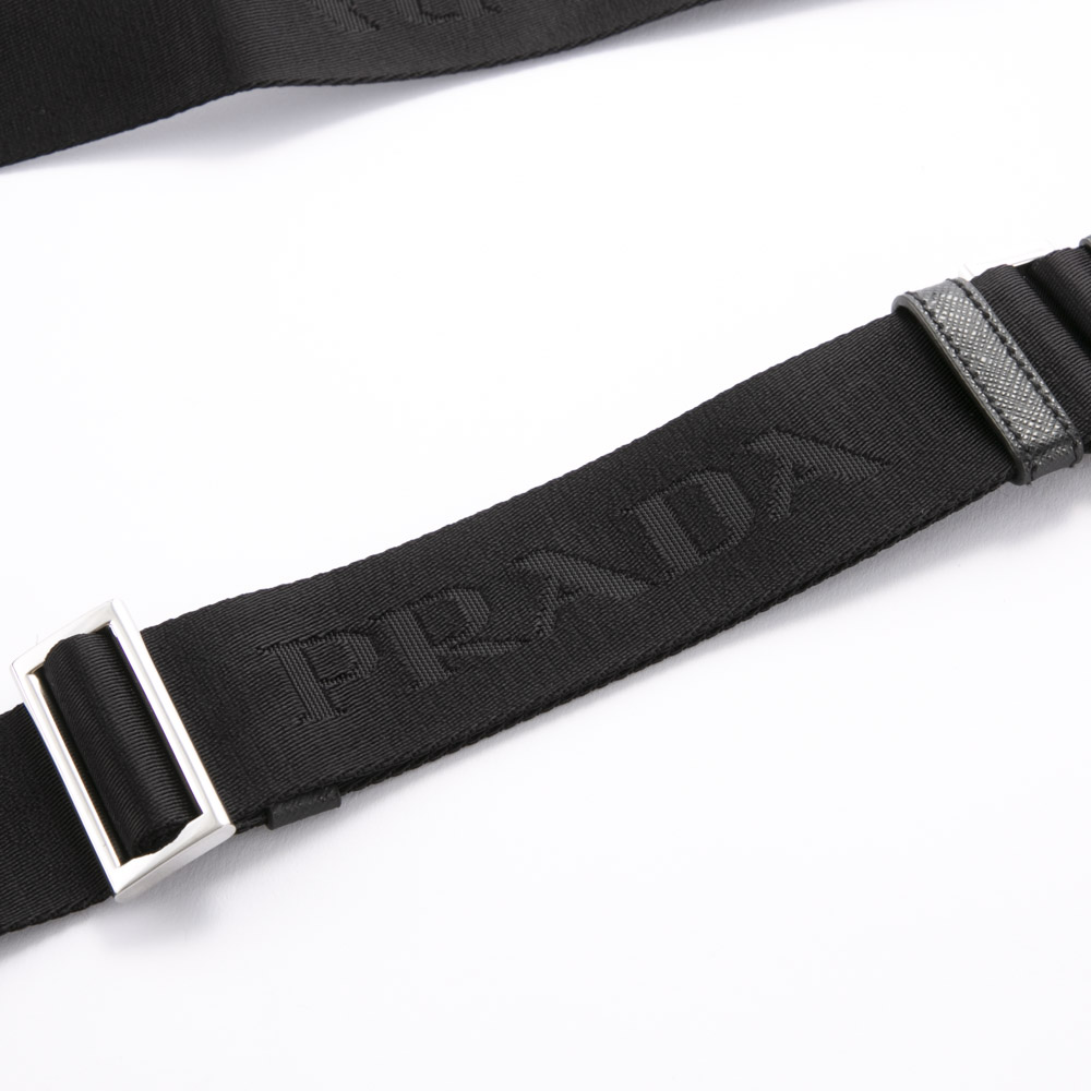 プラダ PRADA ReNylon+SAFFIANO 横型ショルダーバッグ ポーチ付き 2VH113 2DMH XOP【FITHOUSE ONLINE SHOP】