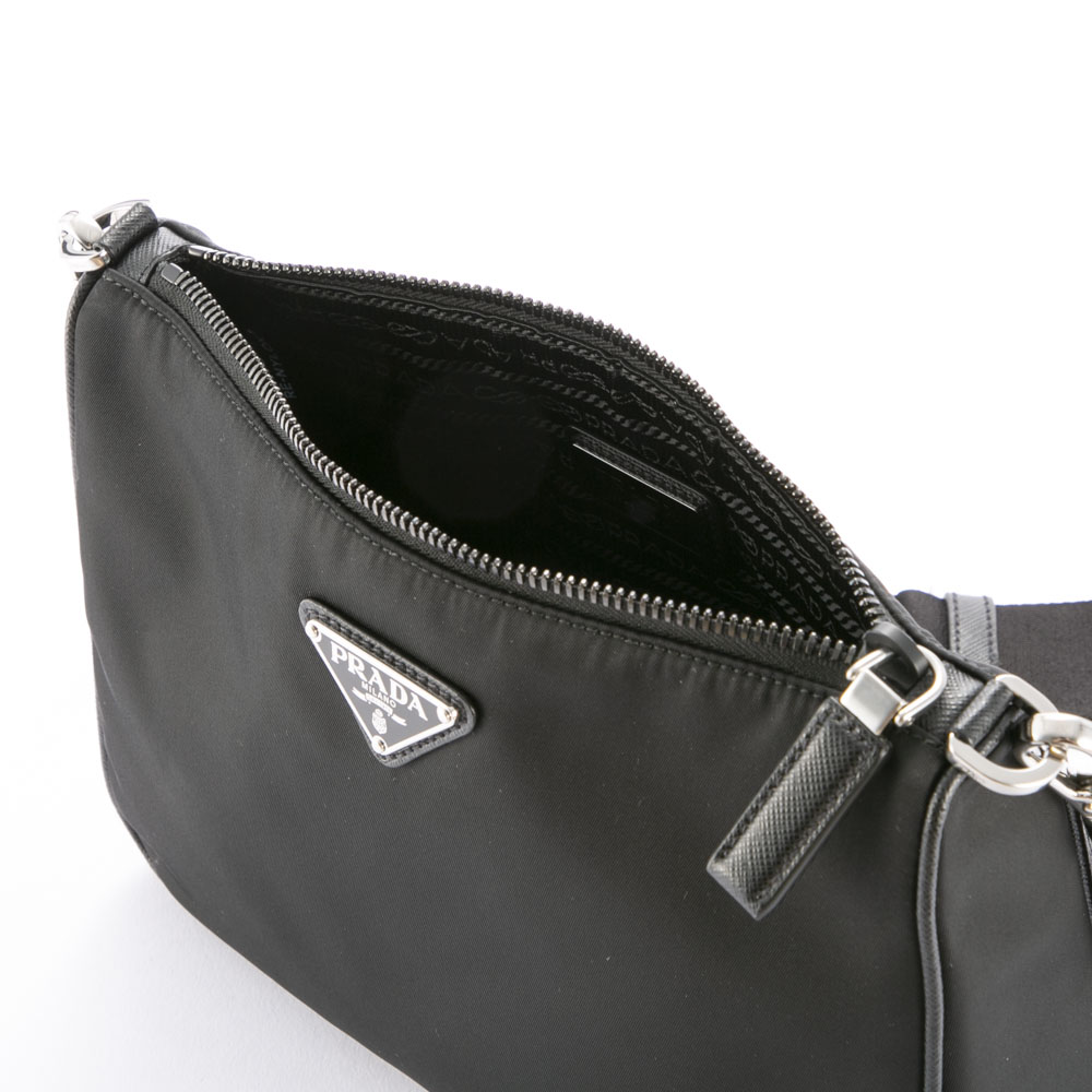 プラダ PRADA ReNylon+SAFFIANO 横型ショルダーバッグ ポーチ付き 2VH113 2DMH XOP【FITHOUSE ONLINE SHOP】