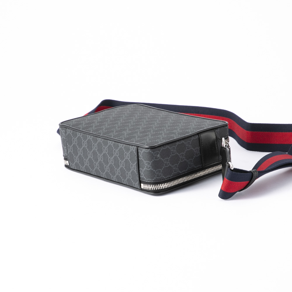 グッチ GUCCI ショルダーバッグ GG ブラック ミディアム クロスボディバッグ 822072 FADJA【FITHOUSE ONLINE SHOP】