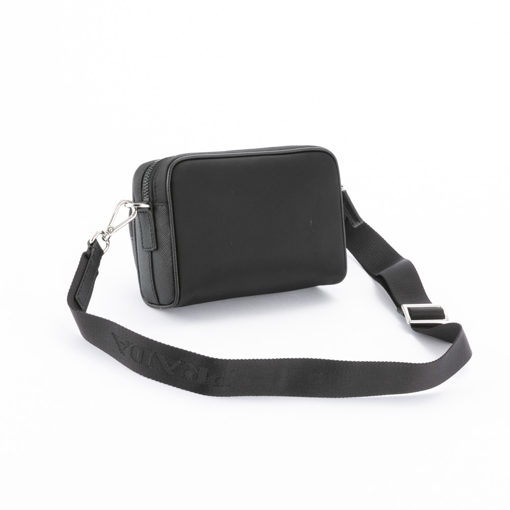 プラダ PRADA ReNylon+SAFFIANO ショルダーバッグ ポーチ付き 2VH172 2DMH OOO【FITHOUSE ONLINE SHOP】