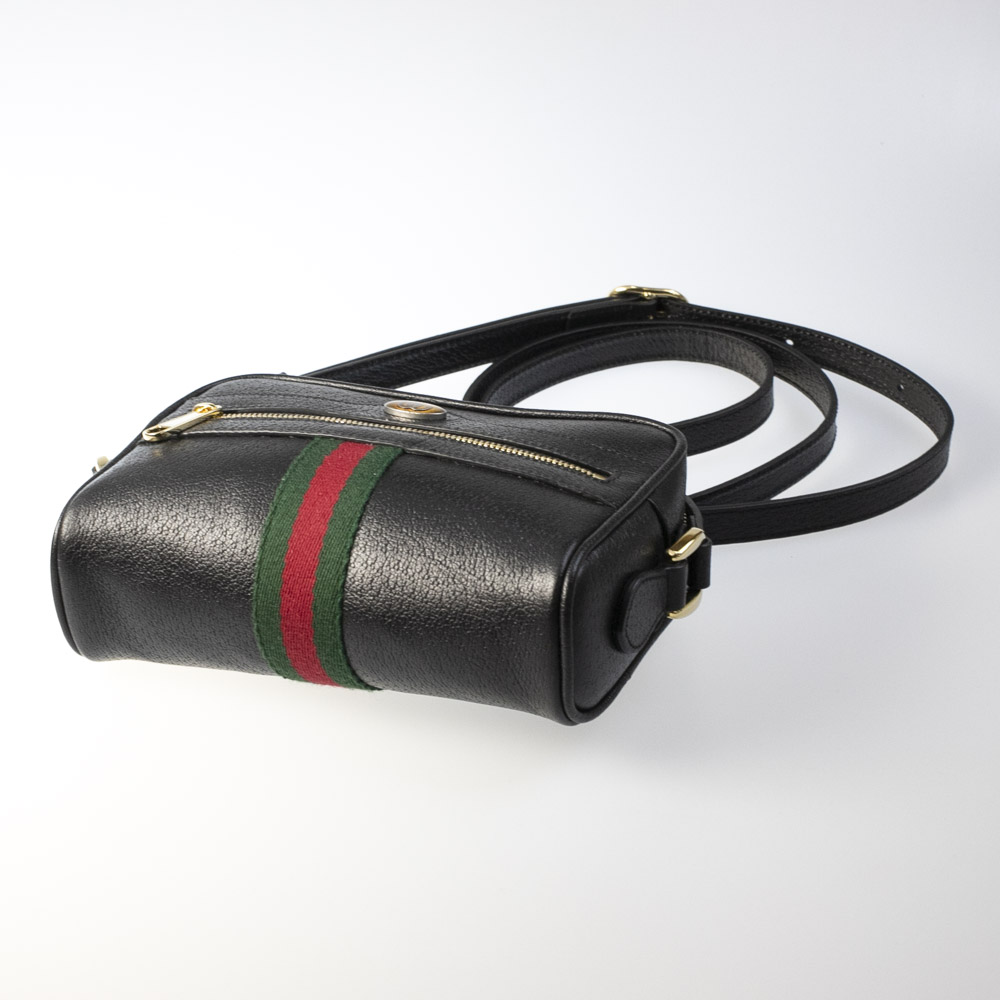 グッチ GUCCI レザーミニショルダーバッグ OPHIDIA 517350 DJ2DG 