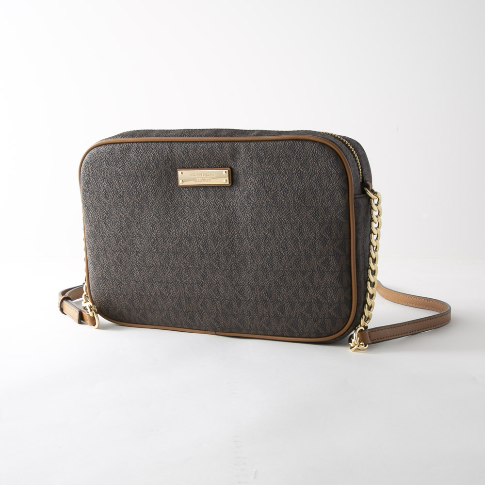 マイケルコース MICHAEL KORS ショルダーバッグ JET SET PVCシグネ LG EW CROSSBODY 32S7GJSC7B【FITHOUSE ONLINE SHOP】