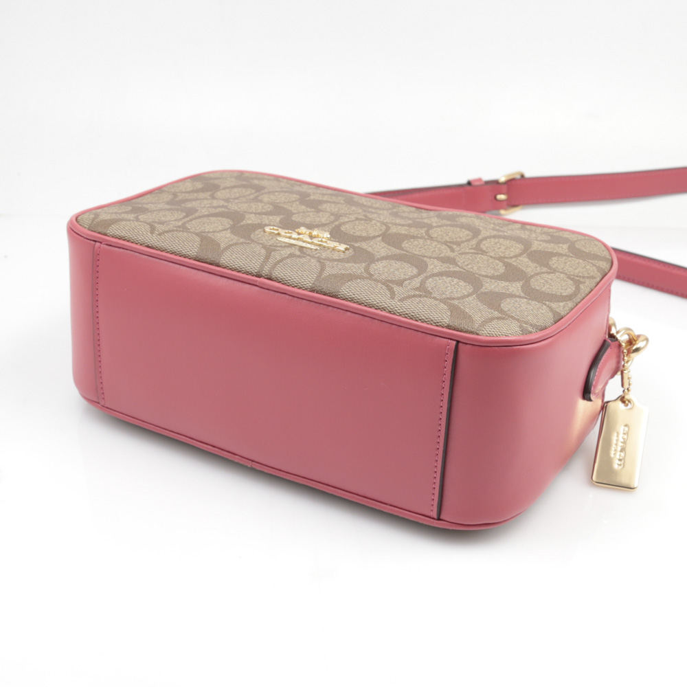 コーチ COACH ショルダーバッグ PVCシグネチャーJESクロスボディW ZIP 
