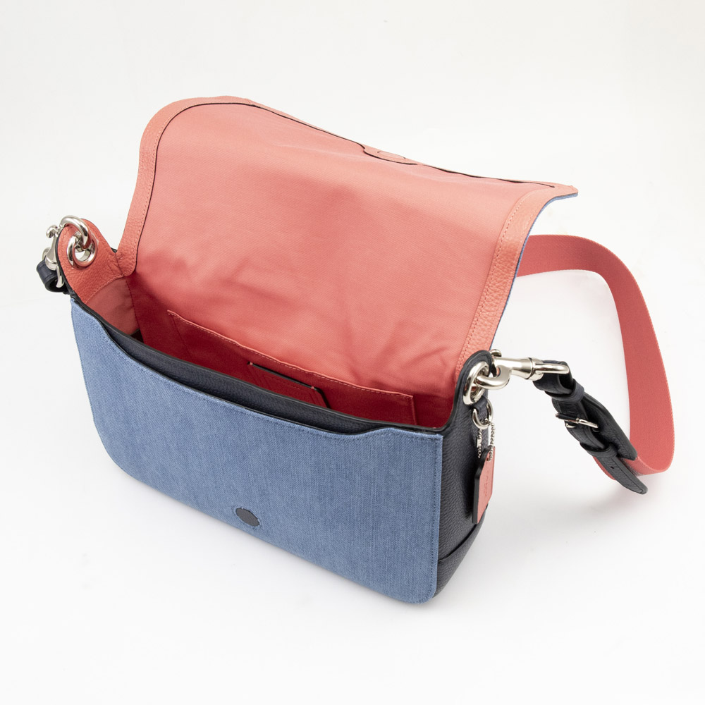 コーチ COACH ショルダーバッグ ロゴデニムJESメッセンジャー 91137 ...