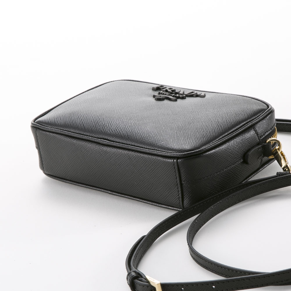 プラダ PRADA ショルダーバッグ SAF.LUXレザー NEROW 1BH036-NZV 