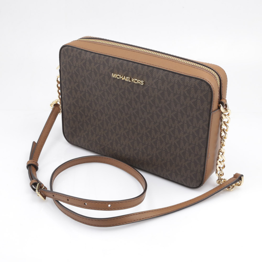 マイケルコース MICHAEL KORS ショルダーバッグ JET SET PVC LG EW CROSSBODY 35F8GTTC3B/O【FITHOUSE ONLINE SHOP】