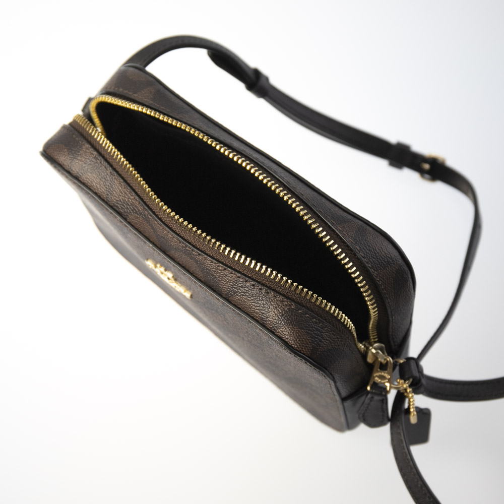 コーチ COACH ショルダーバッグ ミニカメラバッグシグネチャー
