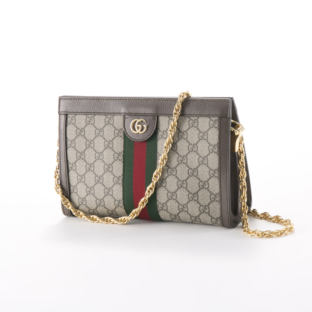 グッチ GUCCI GGスプリームチェーンショルダーバッグ OPHIDIA SM ...