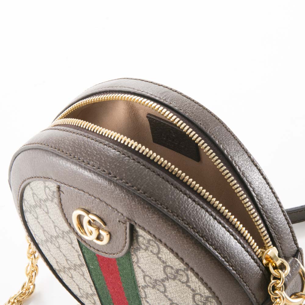 グッチ GUCCI GGスプリームラウンドミニチェーンショルダーバッグ OPHIDIA 550618 96I3B【FITHOUSE ONLINE SHOP】