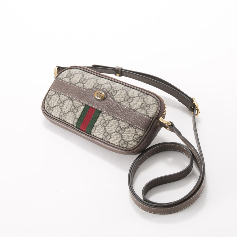 グッチ GUCCI GGスプリームミニショルダーバッグ OPHIDIA 598664 96IWS 