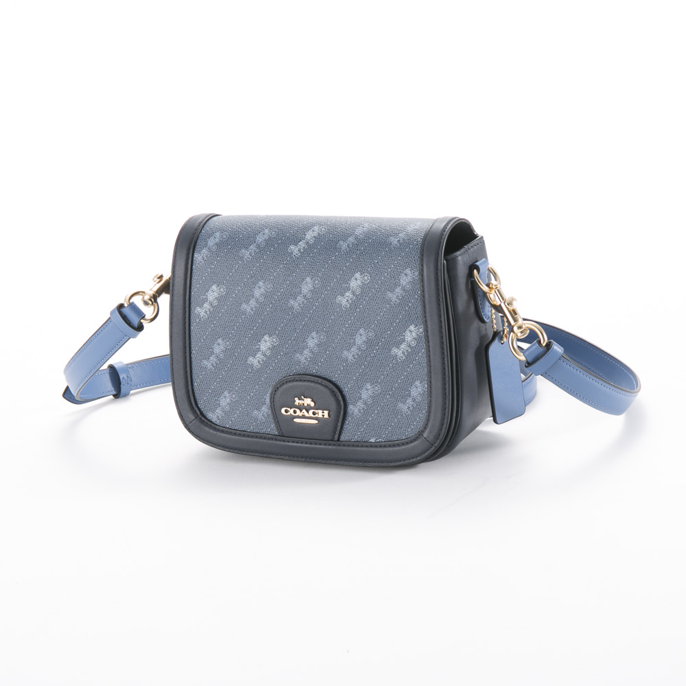 コーチCOACH ショルダーバッグ ホース\u0026キャリッジプリント型番C4059