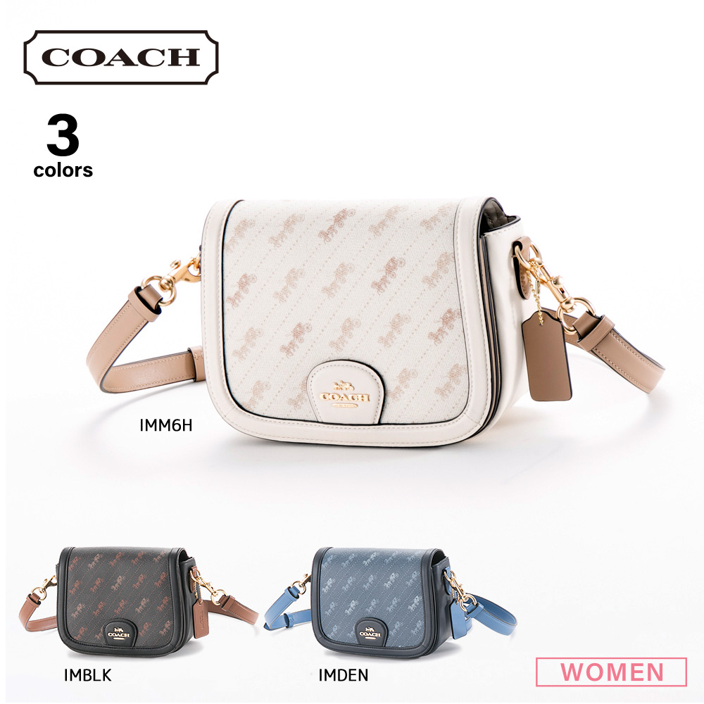 コーチ COACH ショルダーバッグ ホース&キャリッジプリント C4059